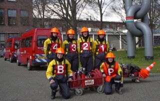 Wedstrijdploeg in Vlaardingen