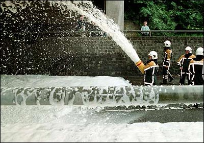 Foto's van de actie