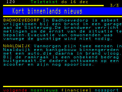 Eigendom van NOS Teletekst