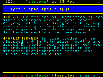 Eigendom NOS Teletekst