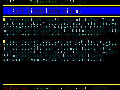 Eigendom NOS Teletekst